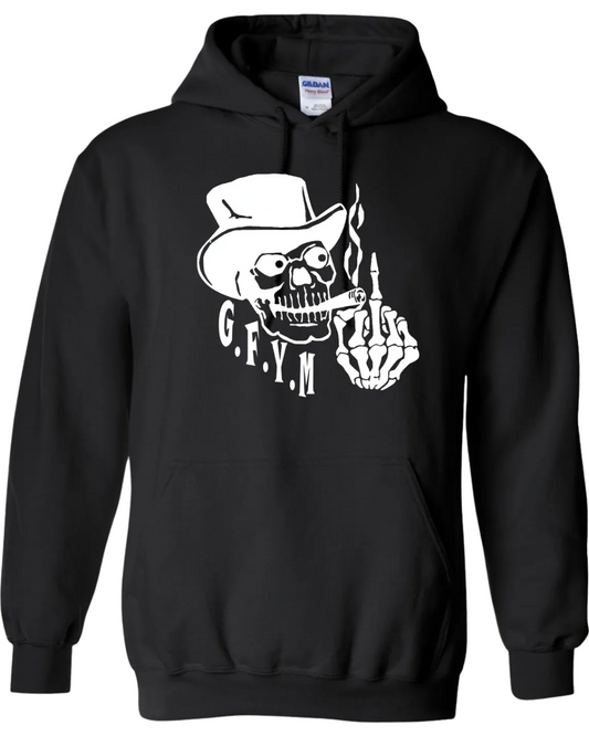 G.F.Y.M Smoking Skull Hoodies