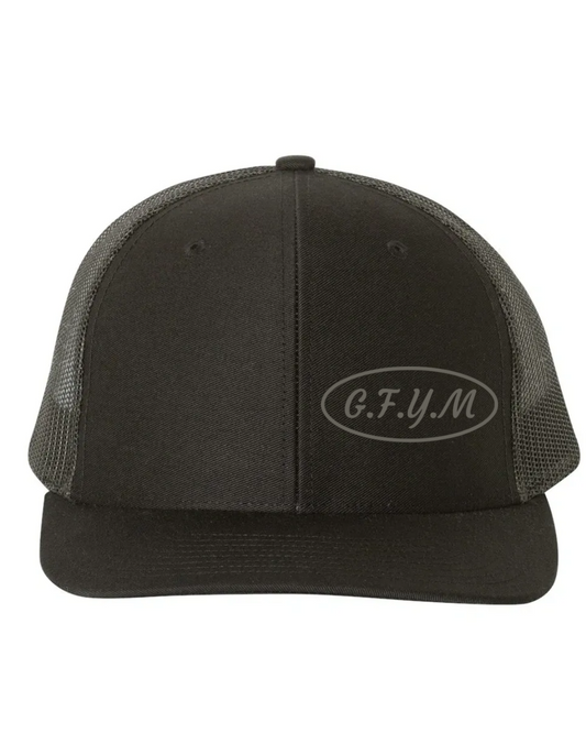 BIG DAD Size G.F.Y.M  Side Oval Richardson 112 Trucker Hat