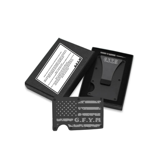 GFYM Minimalist Aluminum Wallet