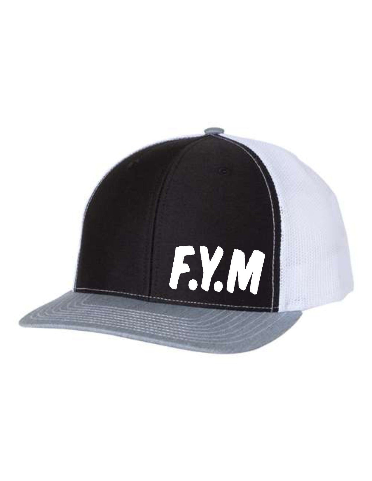 F.Y.M Embroidered Richardson 112 Trucker Hat