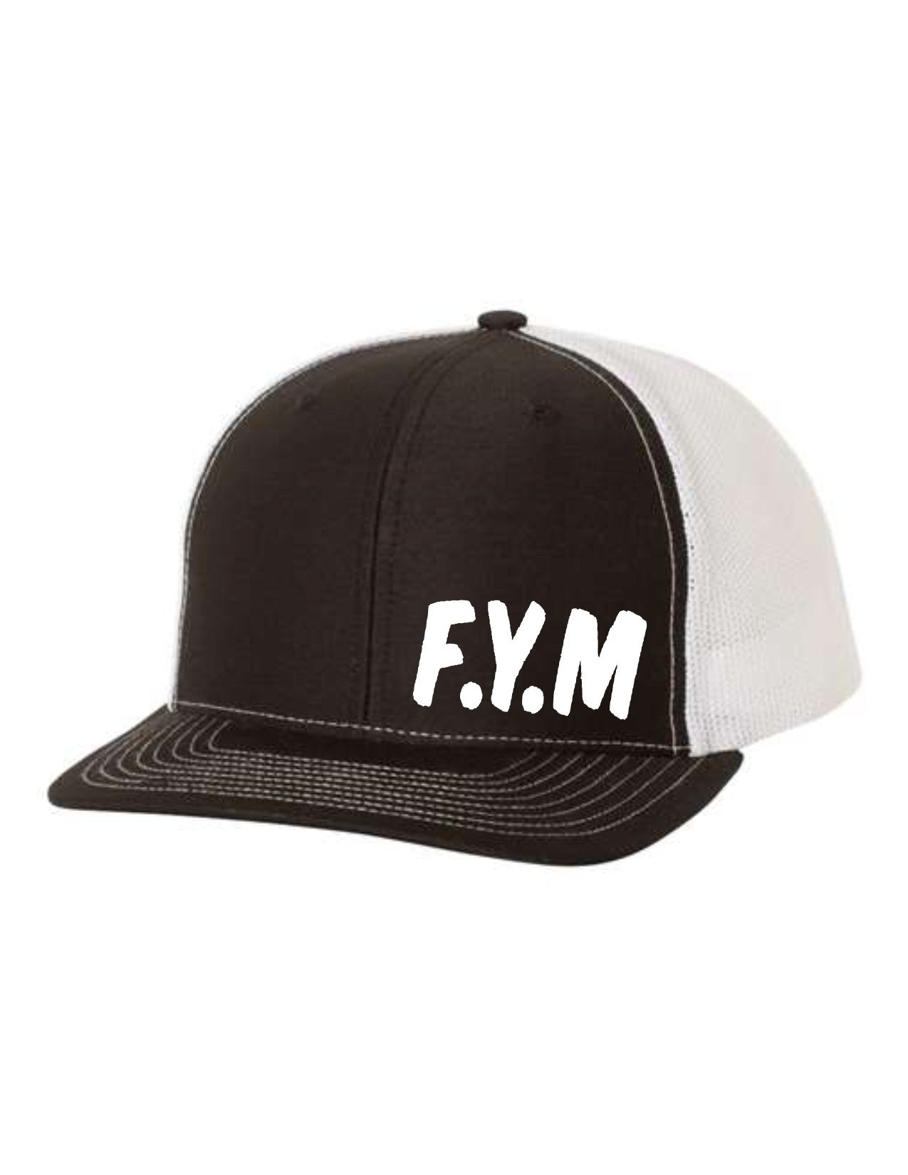 F.Y.M Embroidered Richardson 112 Trucker Hat