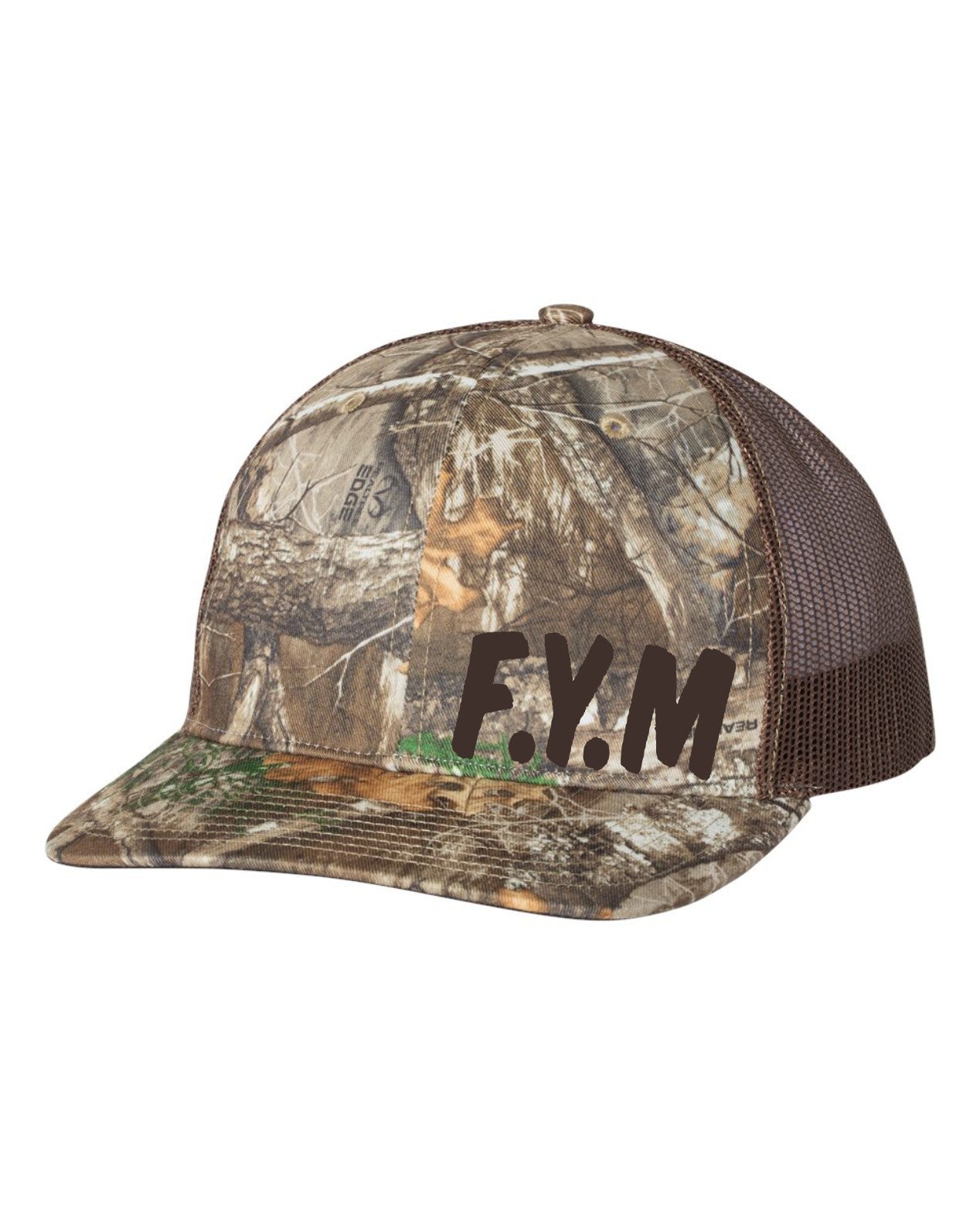 F.Y.M Embroidered Richardson 112 Trucker Hat