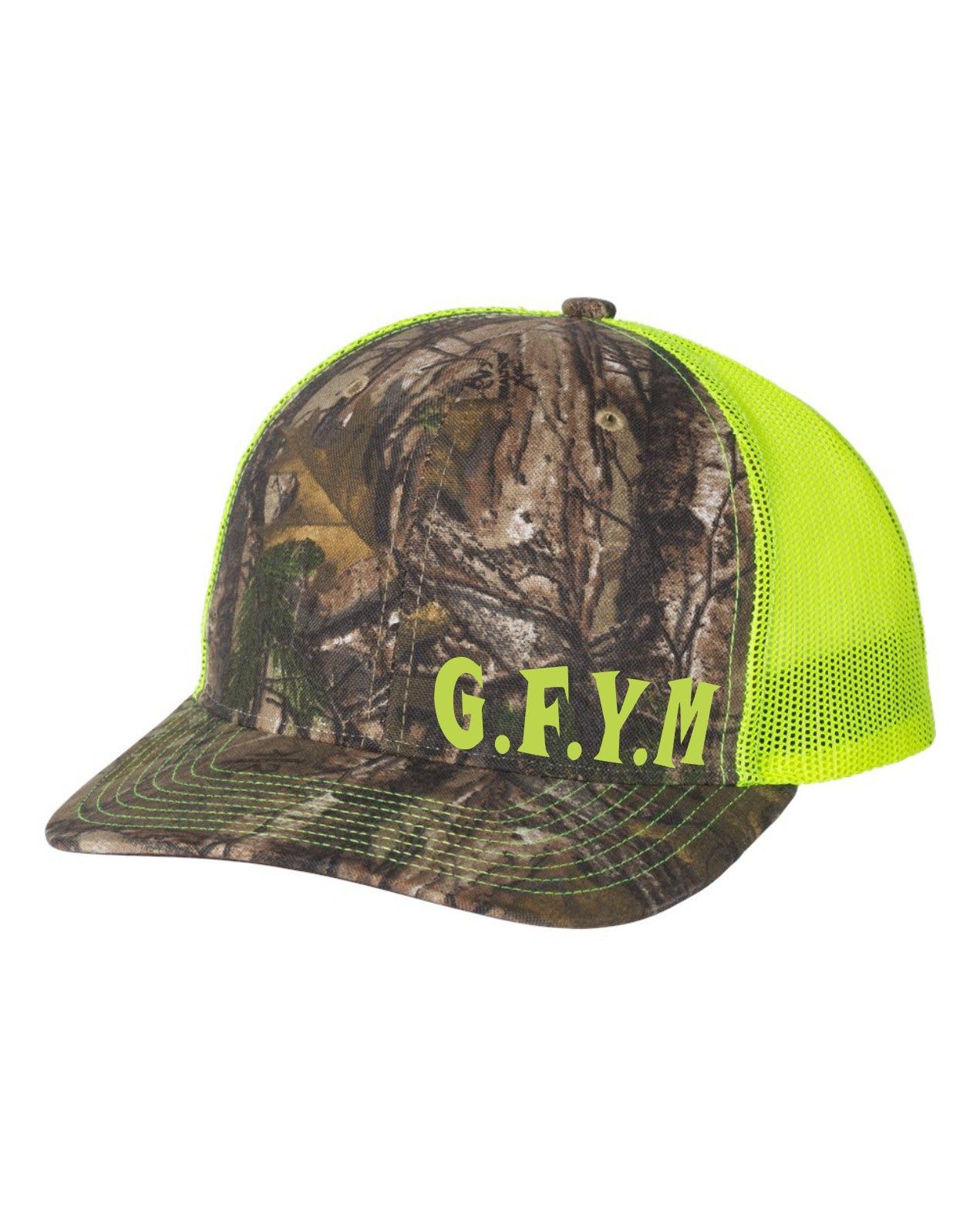 G.F.Y.M Embroidered Richarson 112 Trucker Hat