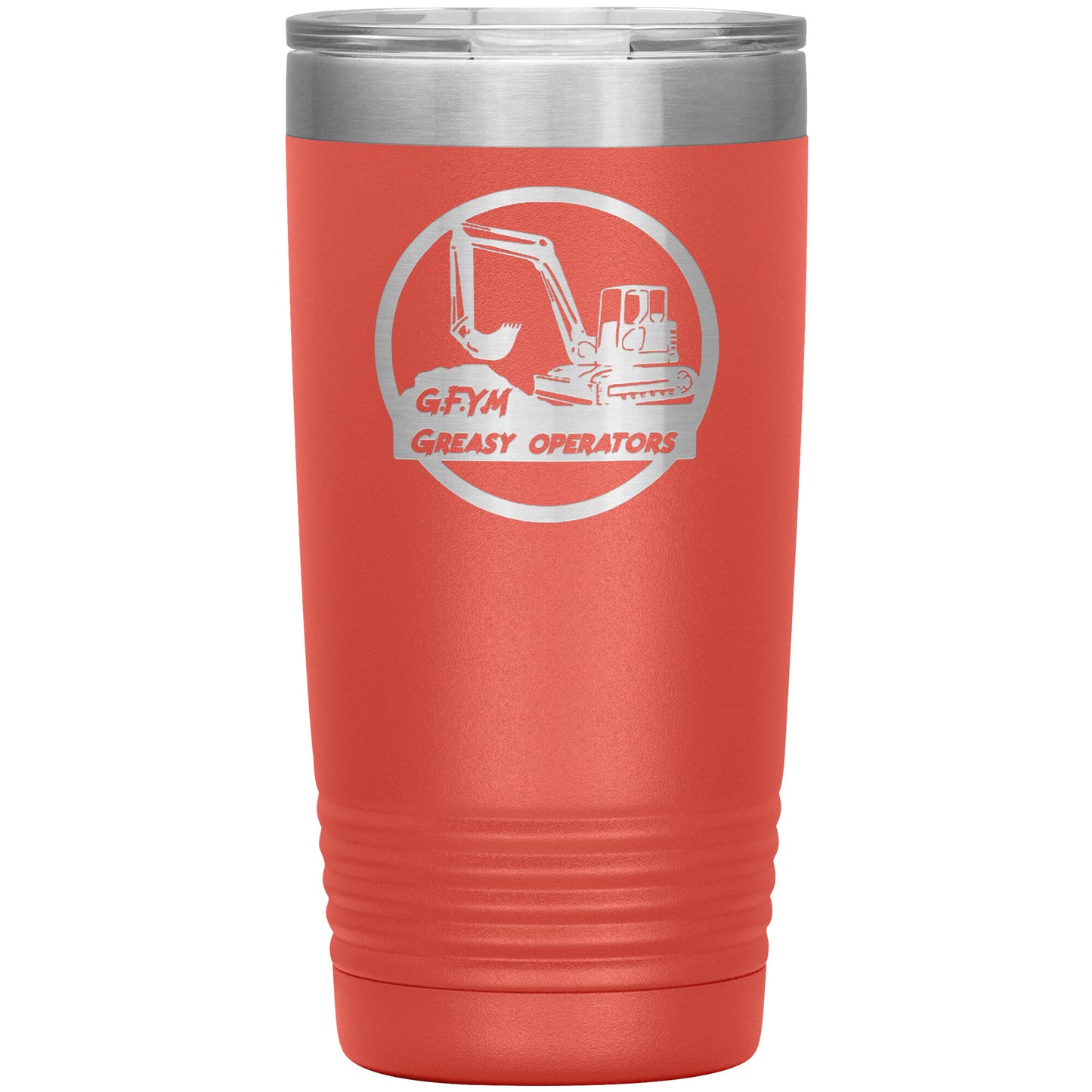 GYFM Greasy Operator Laser Etched 20oz Tumblers
