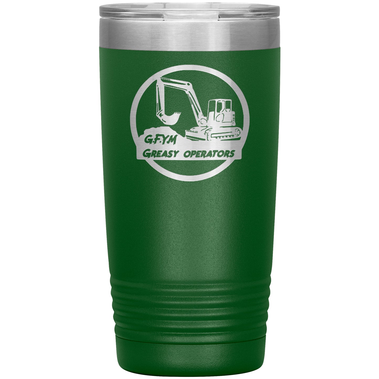 GYFM Greasy Operator Laser Etched 20oz Tumblers
