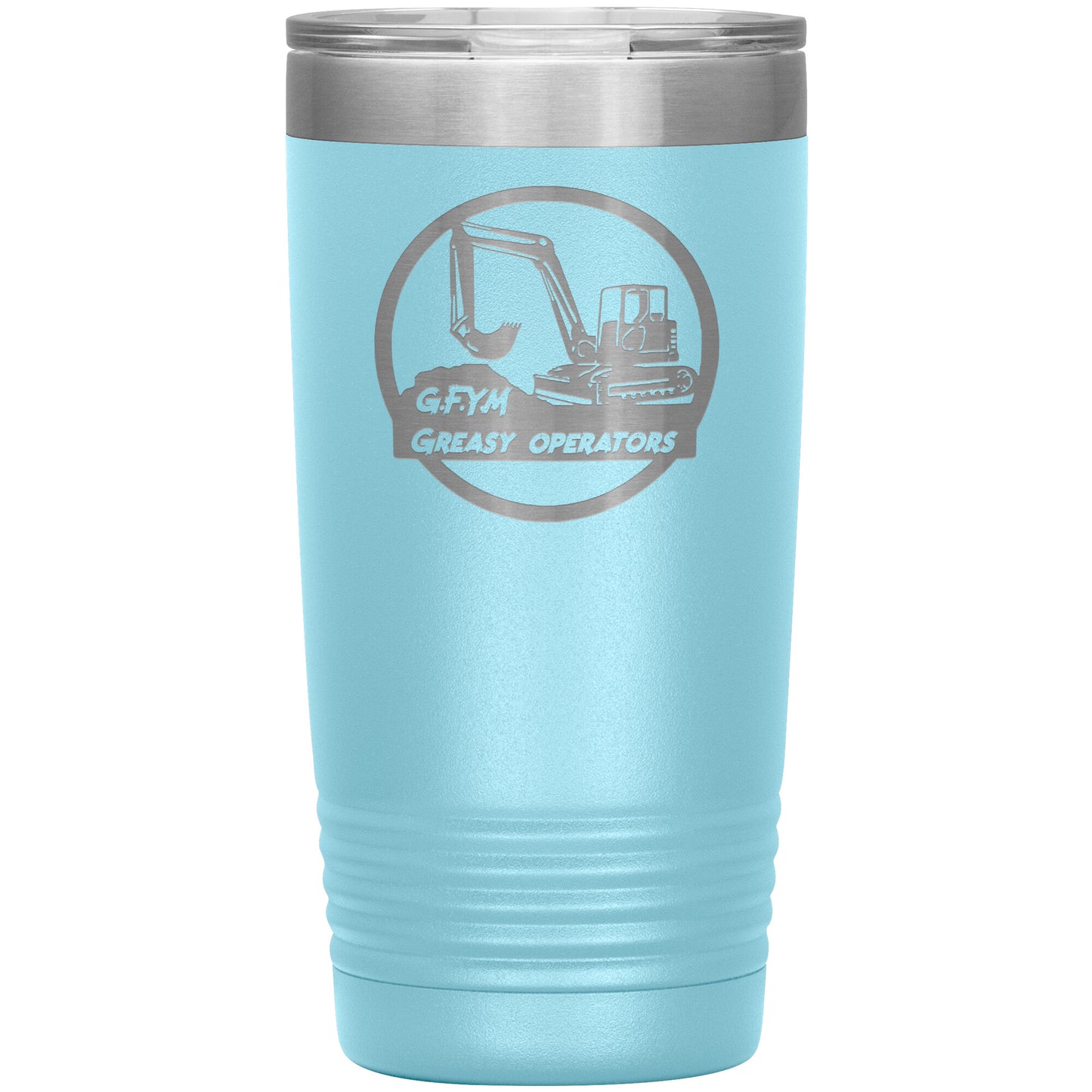 GYFM Greasy Operator Laser Etched 20oz Tumblers