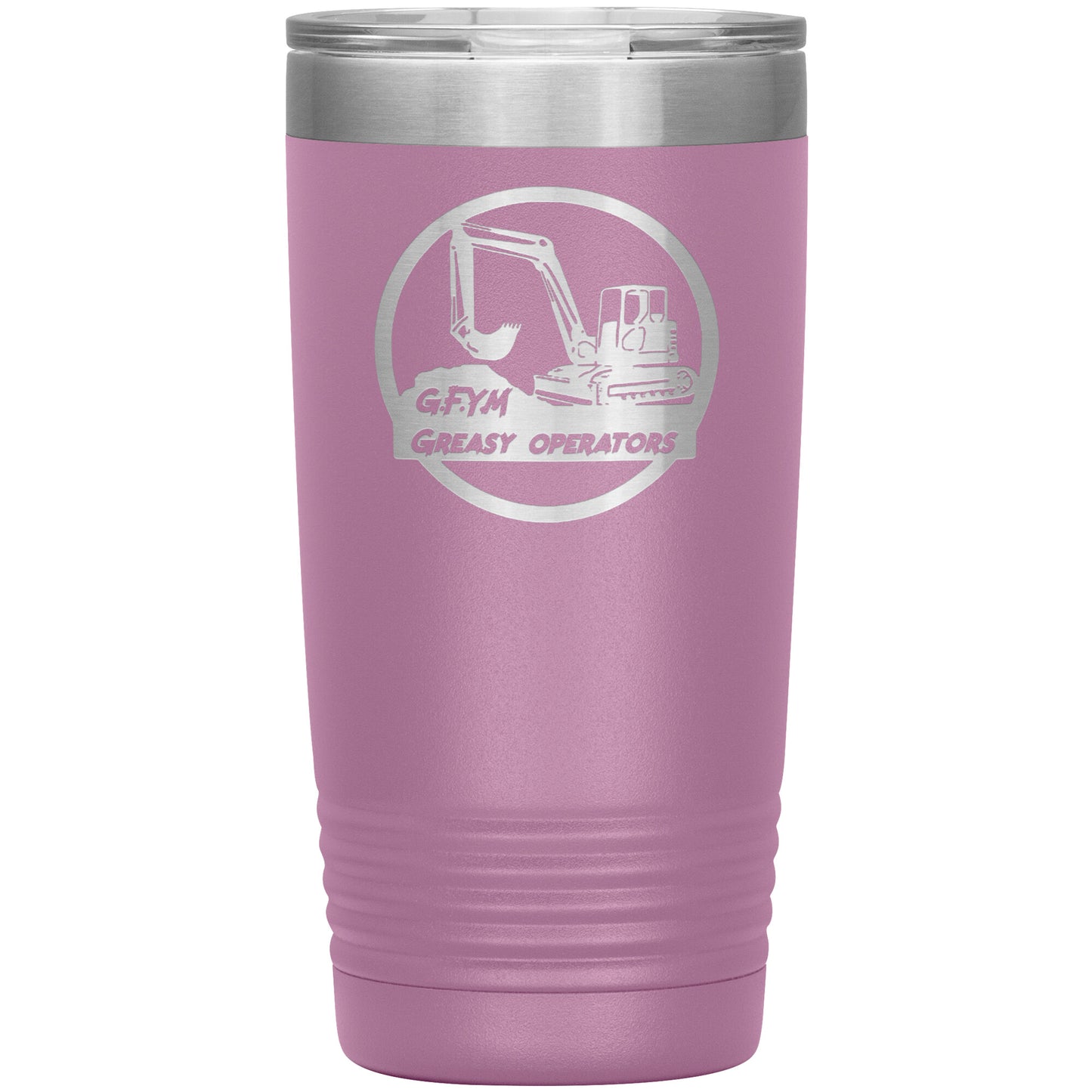 GYFM Greasy Operator Laser Etched 20oz Tumblers
