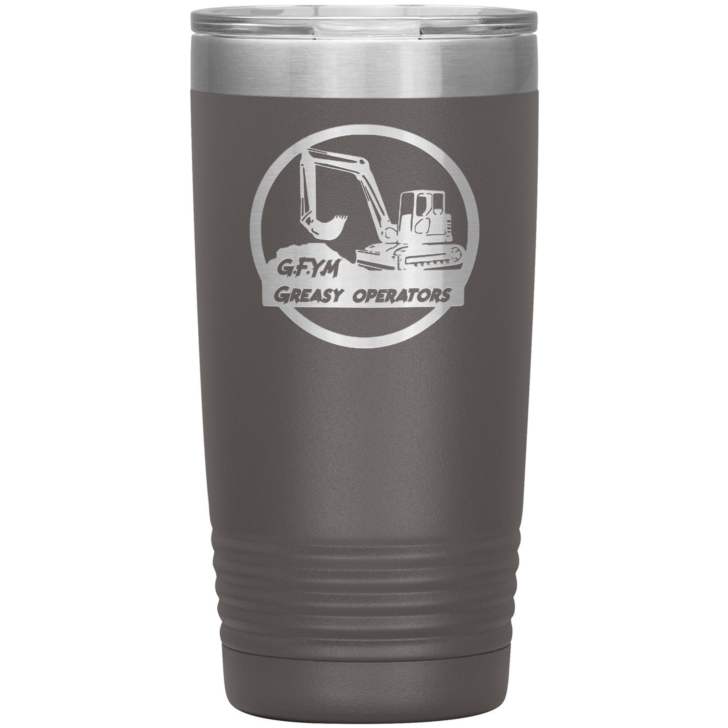 GYFM Greasy Operator Laser Etched 20oz Tumblers