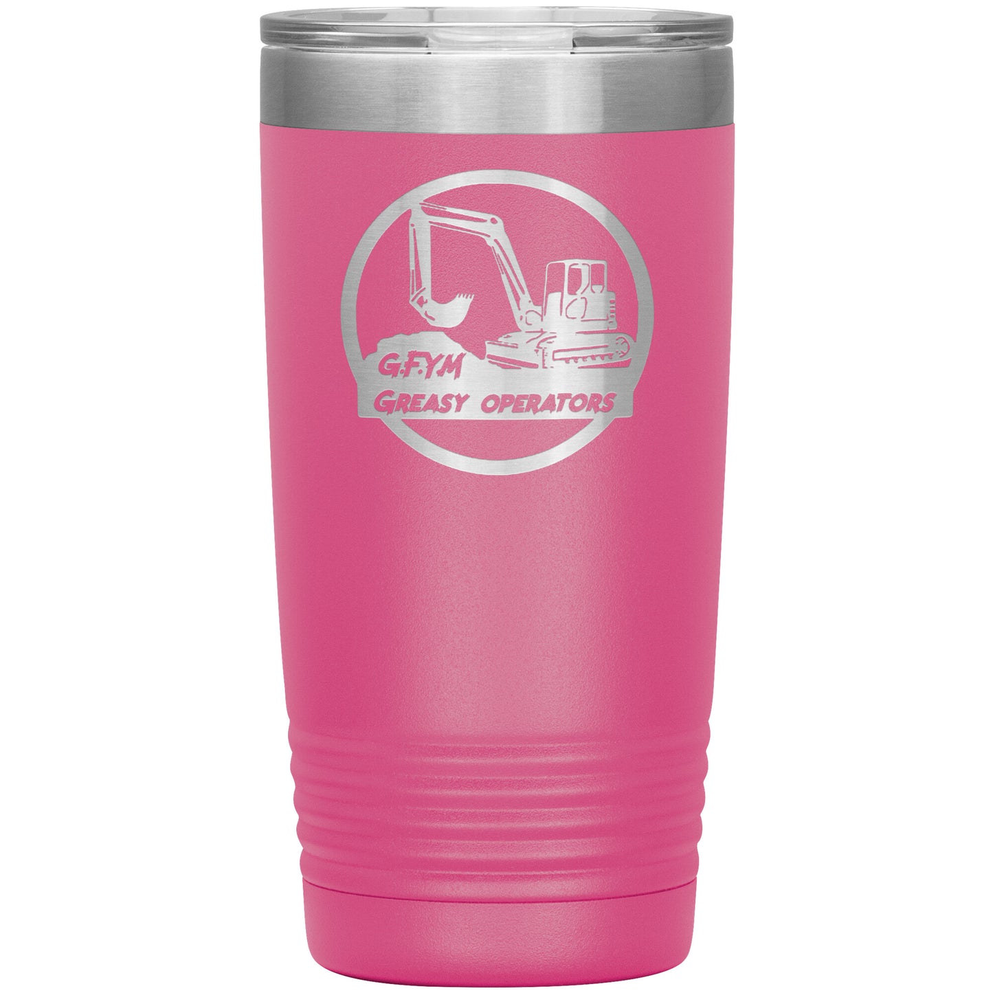 GYFM Greasy Operator Laser Etched 20oz Tumblers