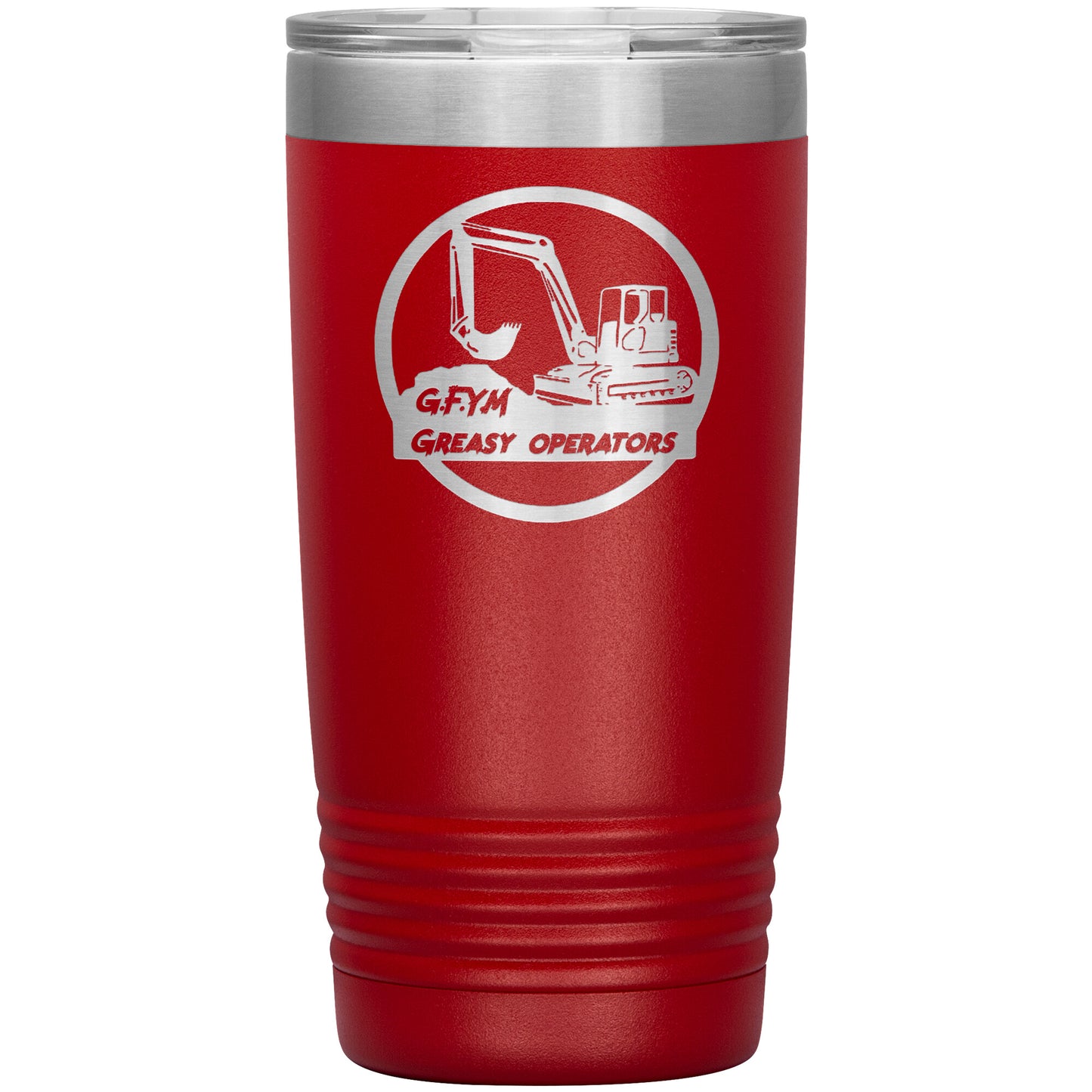 GYFM Greasy Operator Laser Etched 20oz Tumblers