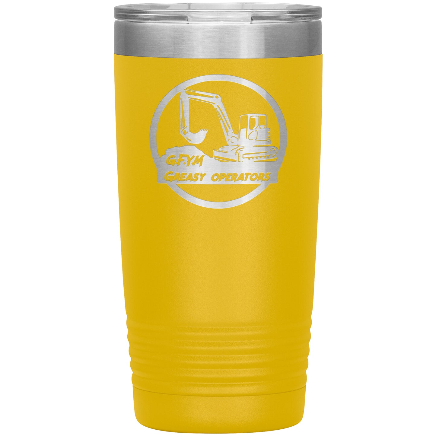 GYFM Greasy Operator Laser Etched 20oz Tumblers