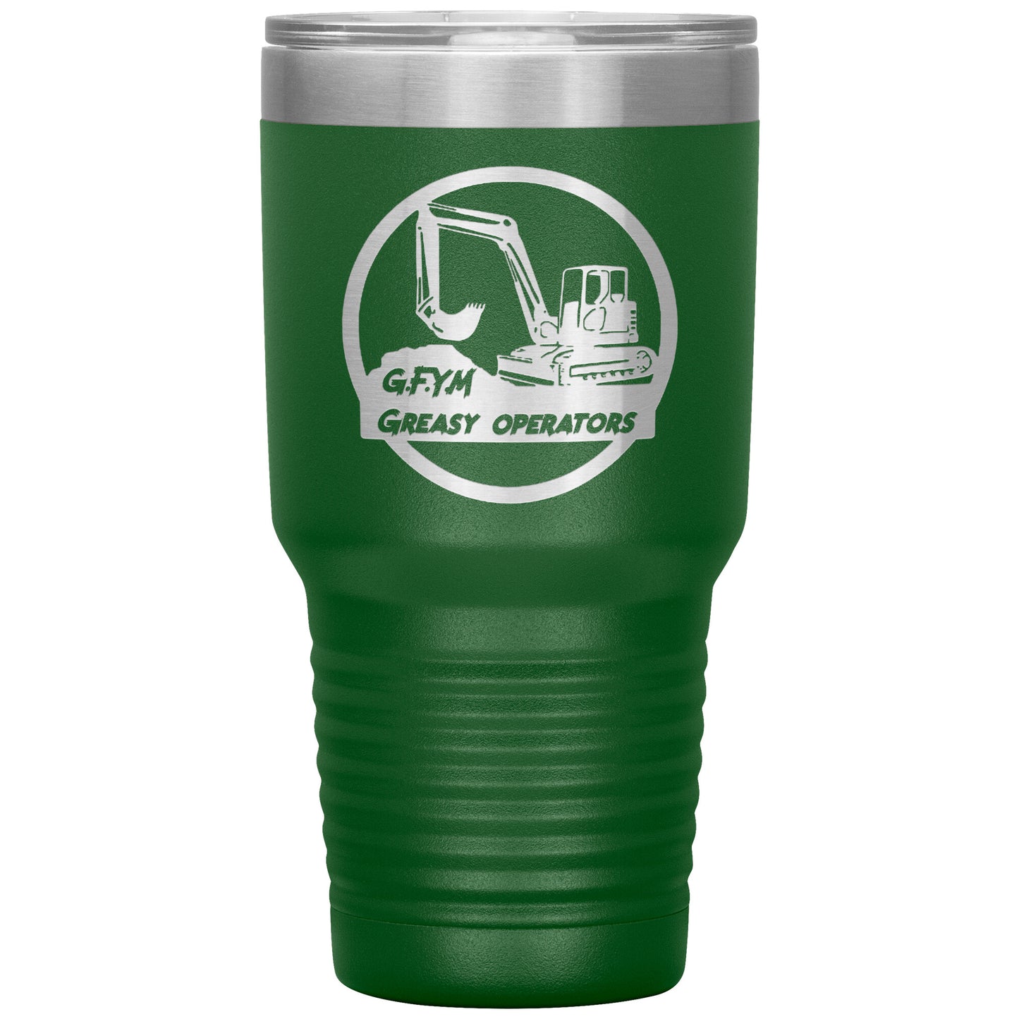 GYFM Greasy Operator Laser Etched 30oz Tumblers
