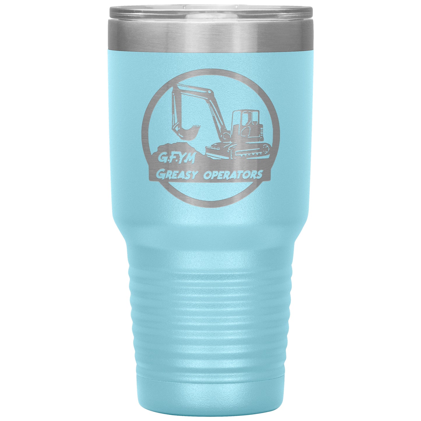 GYFM Greasy Operator Laser Etched 30oz Tumblers