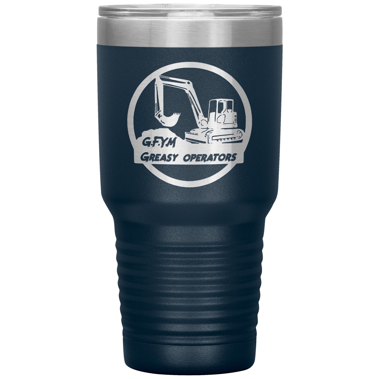 GYFM Greasy Operator Laser Etched 30oz Tumblers