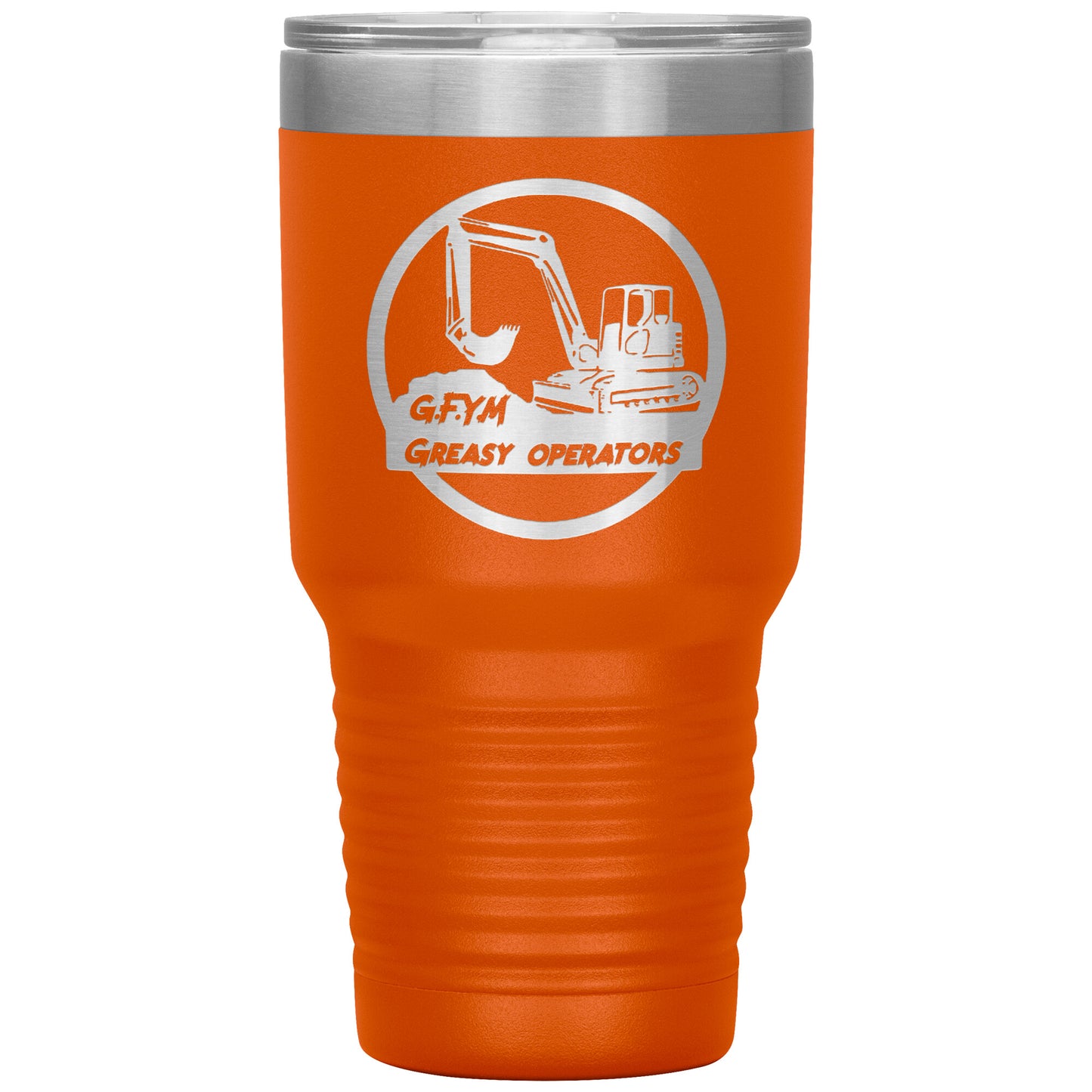 GYFM Greasy Operator Laser Etched 30oz Tumblers