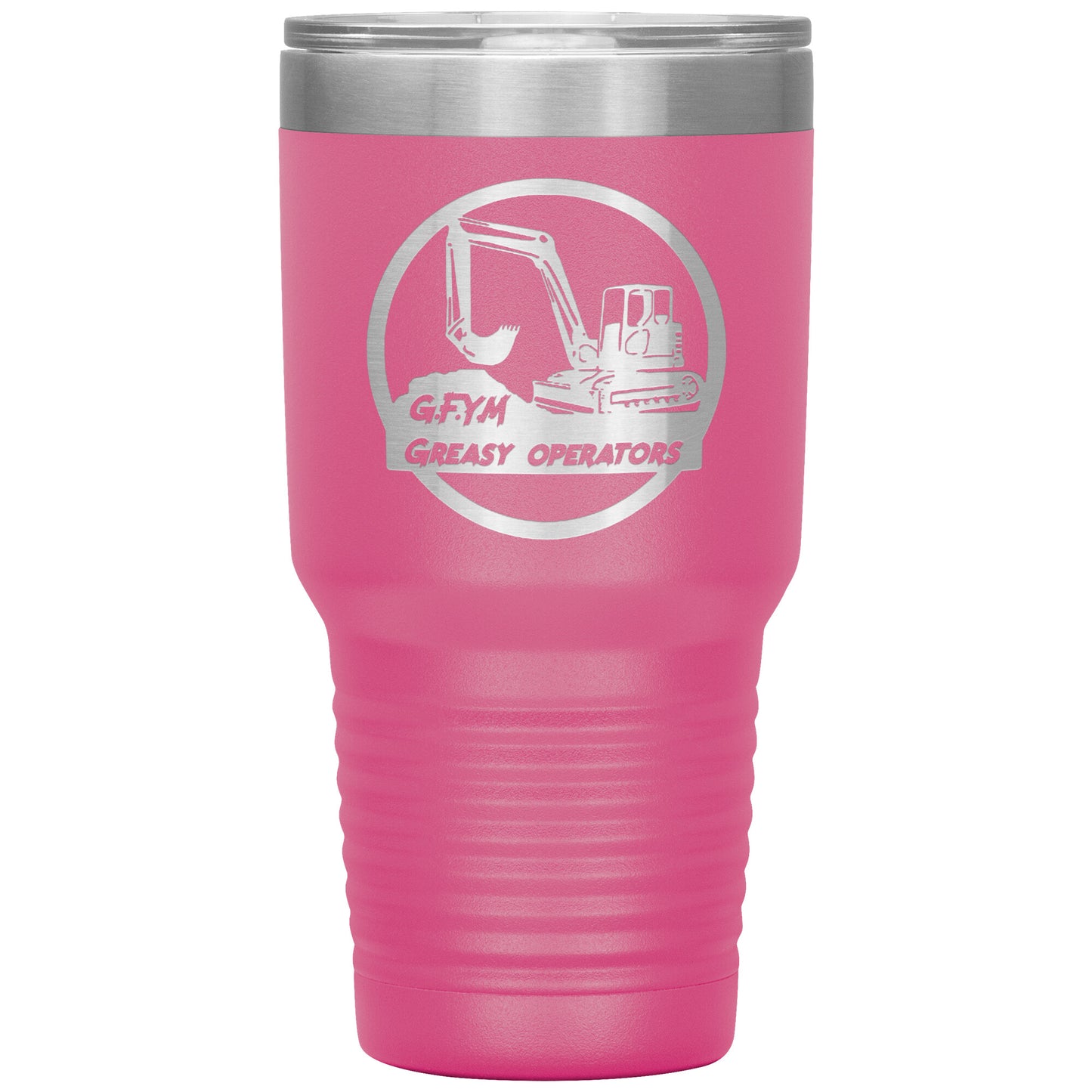 GYFM Greasy Operator Laser Etched 30oz Tumblers