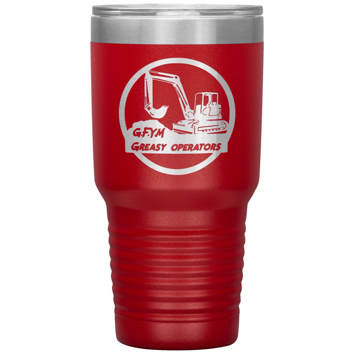 GYFM Greasy Operator Laser Etched 30oz Tumblers