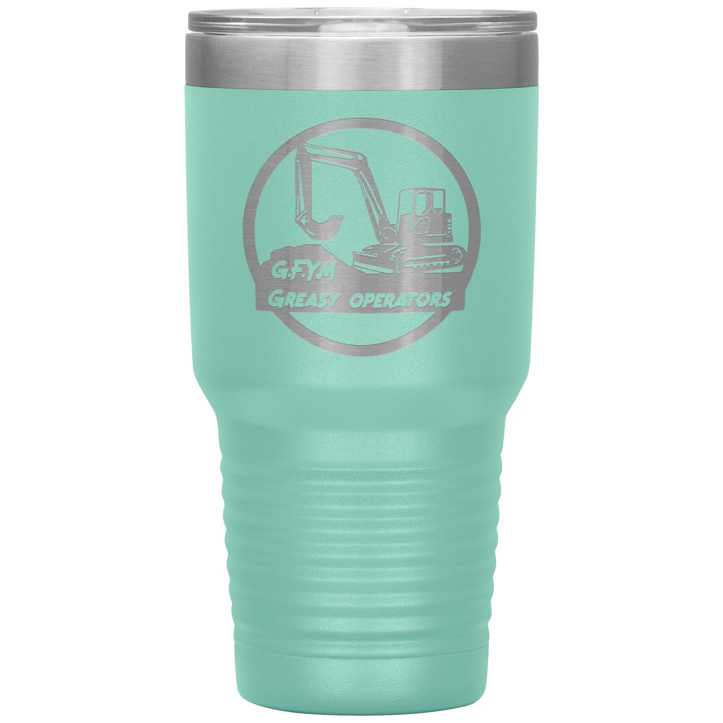 GYFM Greasy Operator Laser Etched 30oz Tumblers