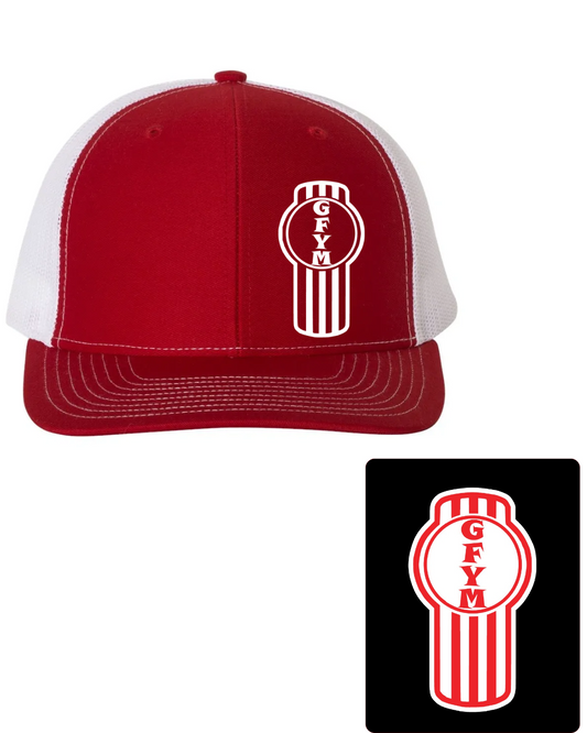 G.F.Y.M KW Richardson 112 Trucker Hat and Sticker