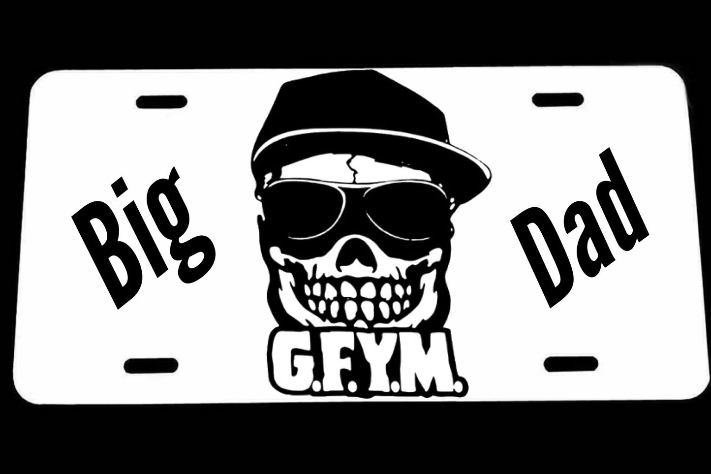 G.F.Y.M License Plates