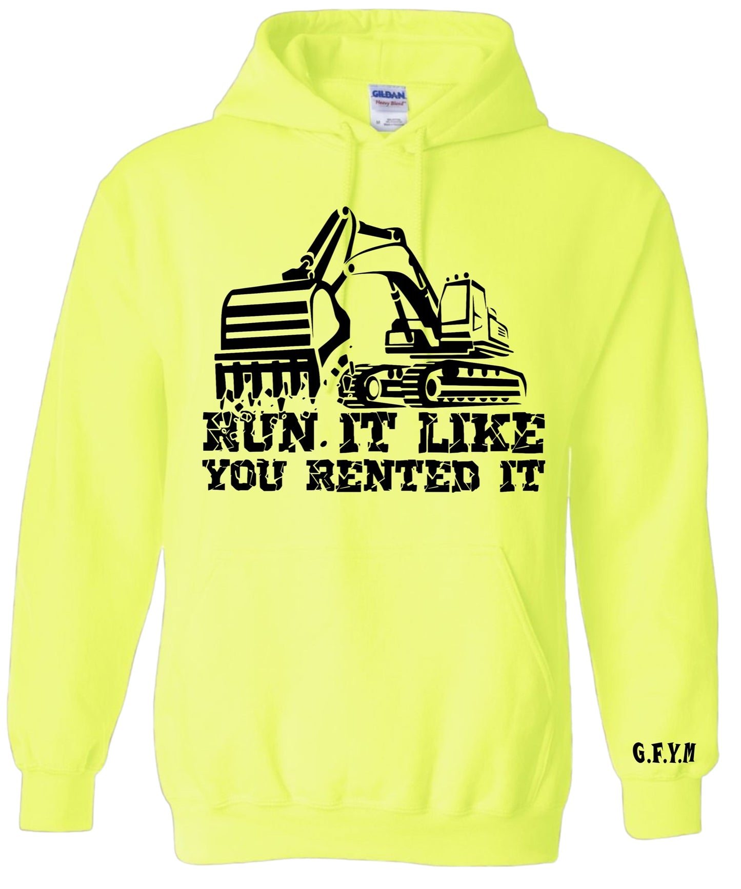 Run it like you rented it Hoodie