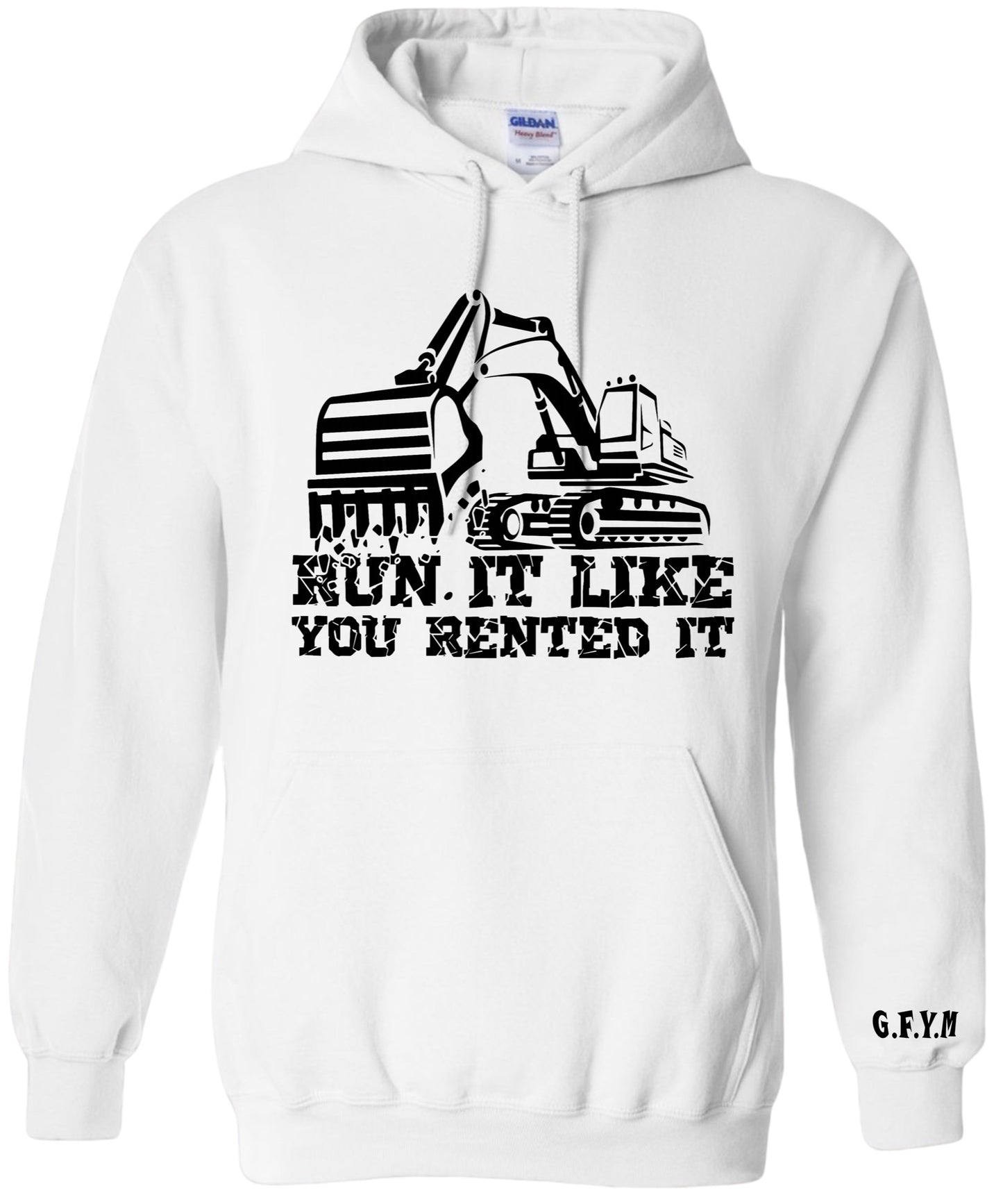 Run it like you rented it Hoodie