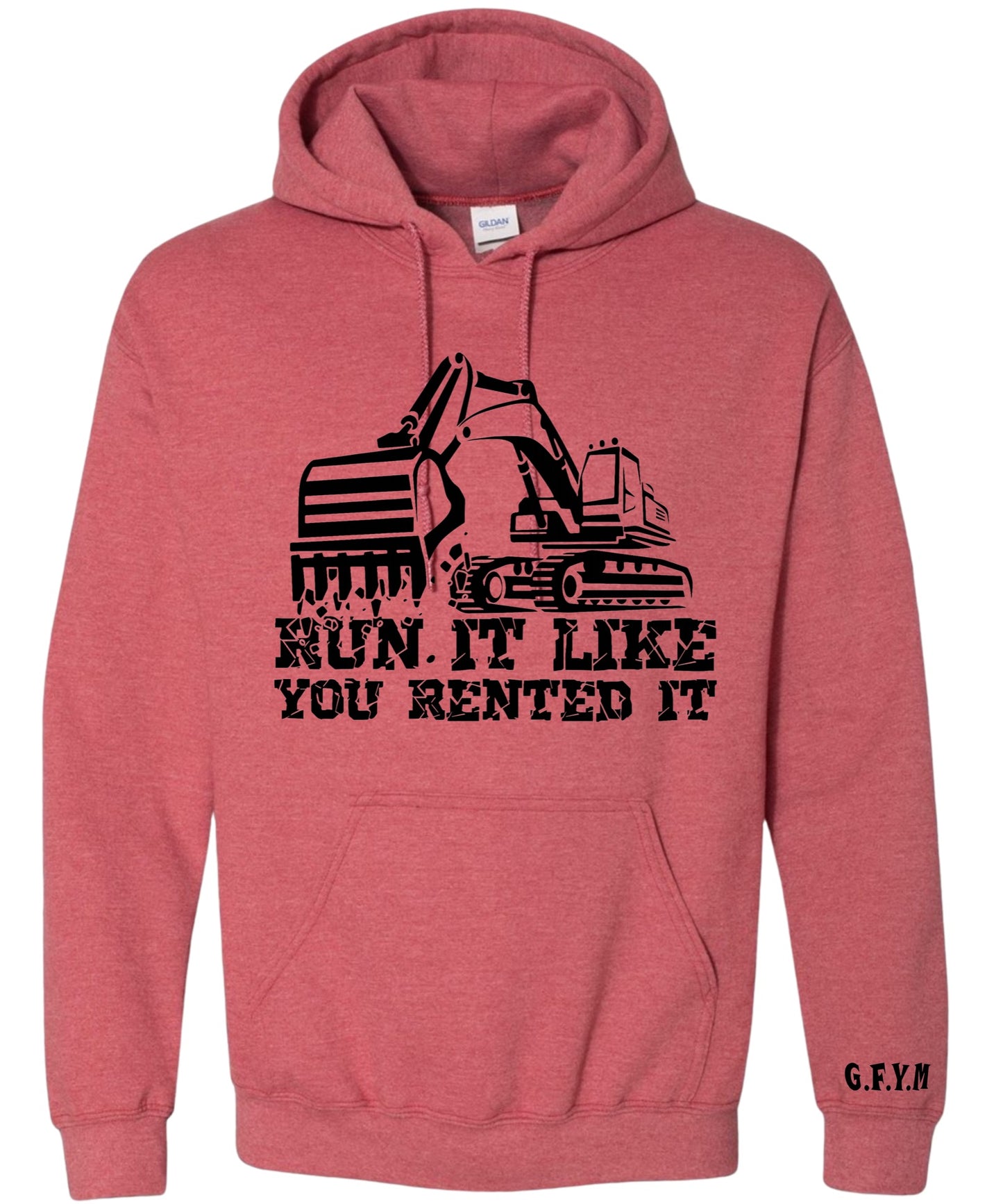 Run it like you rented it Hoodie