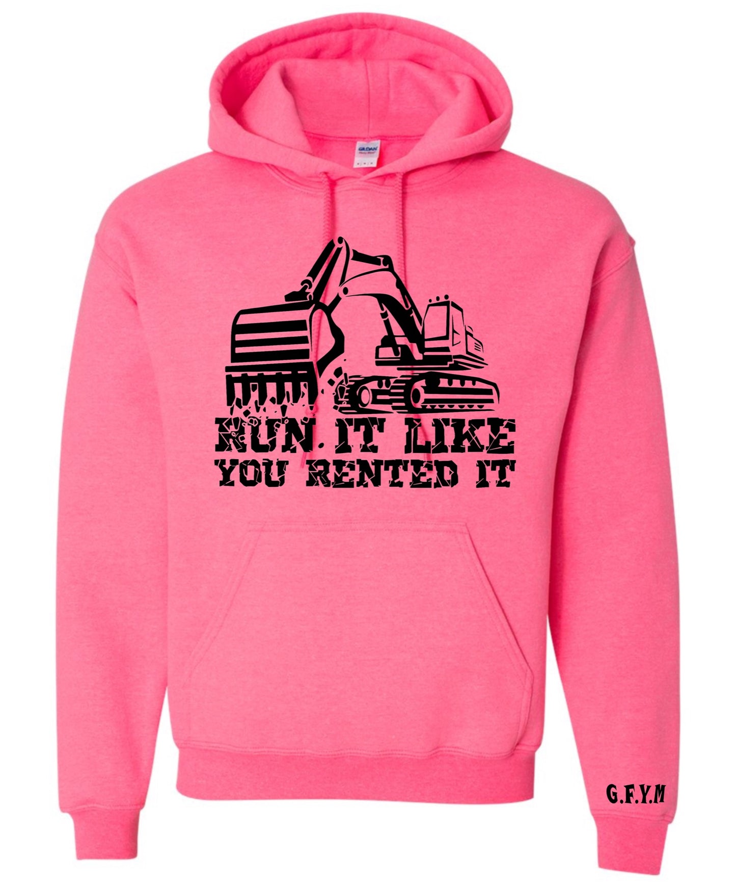Run it like you rented it Hoodie