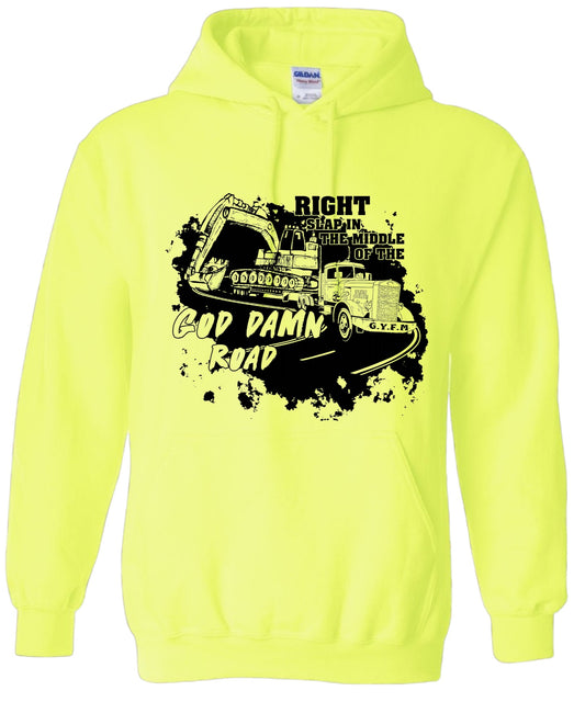 Old School Middle of the Road Hoodie