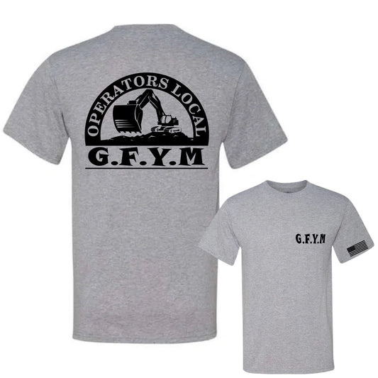 Local Operator Excavator  Print Classic Tee