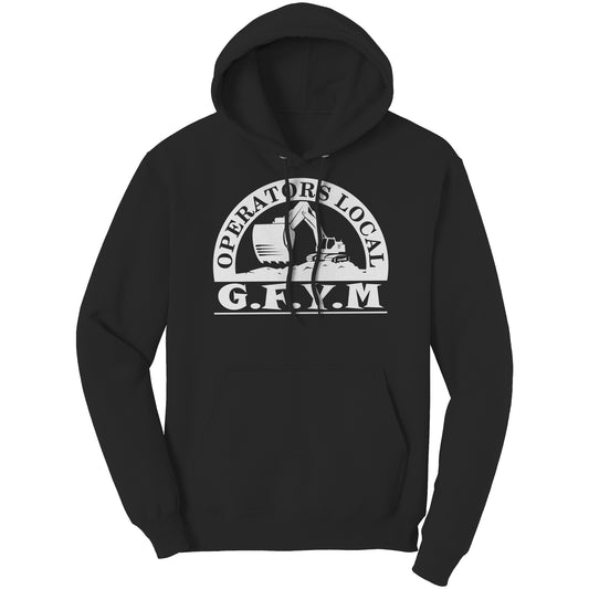 Local Operator Excavator  Print Hoodie
