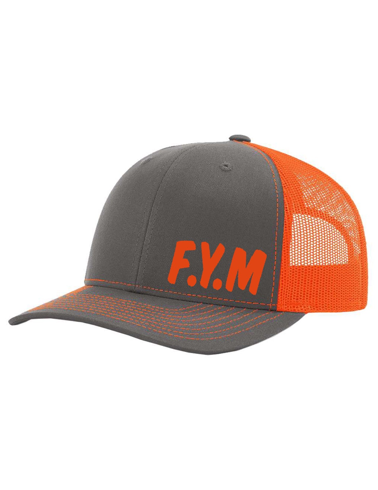 F.Y.M Embroidered Richardson 112 Trucker Hat