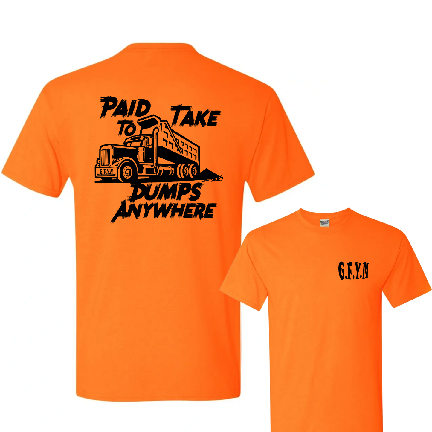 Paid to take dumps Classic Tee