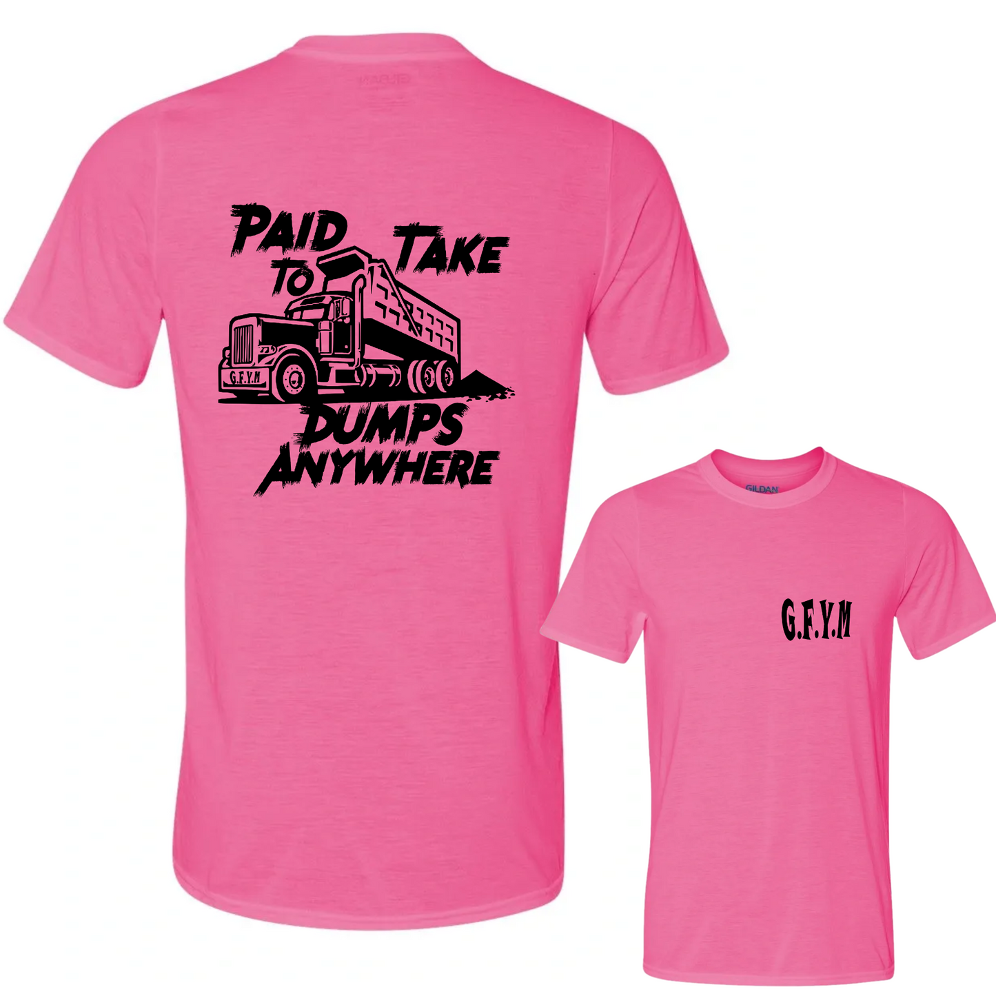 Paid to take dumps Classic Tee