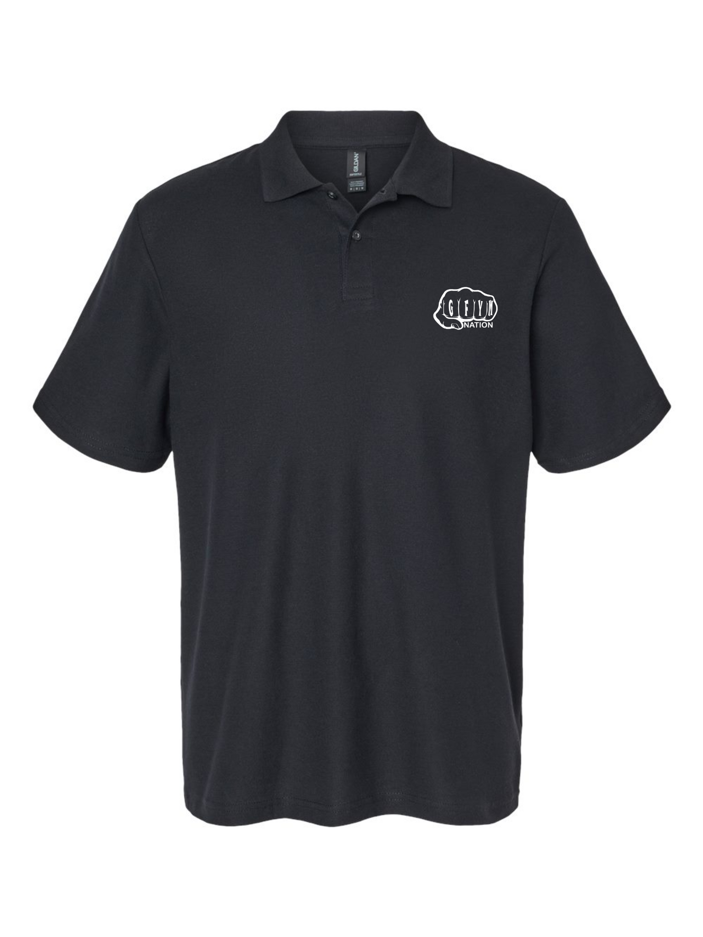 GFYM Embroidered Button Polo