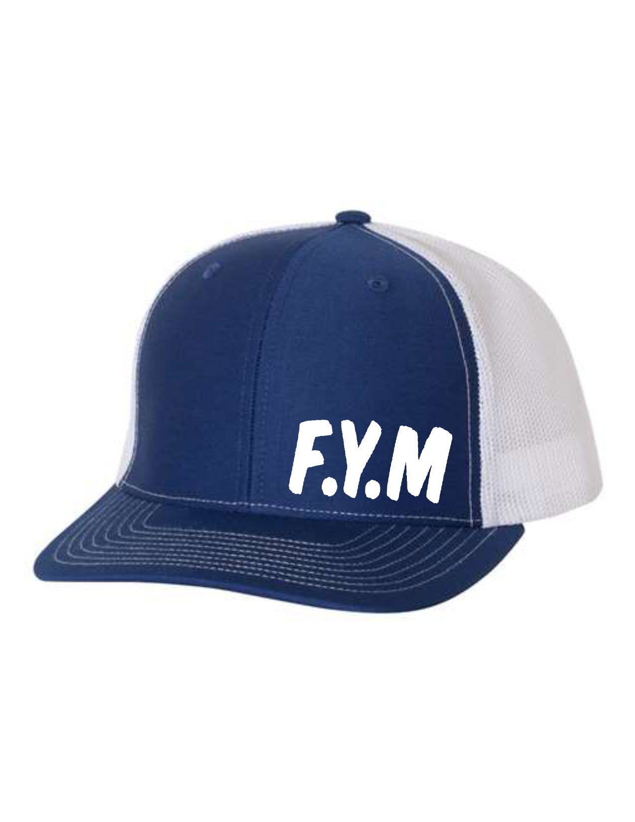 F.Y.M Embroidered Richardson 112 Trucker Hat