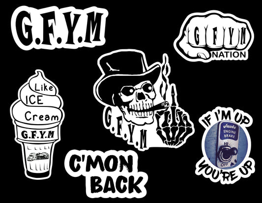 Die Cut Vinyl Stickers