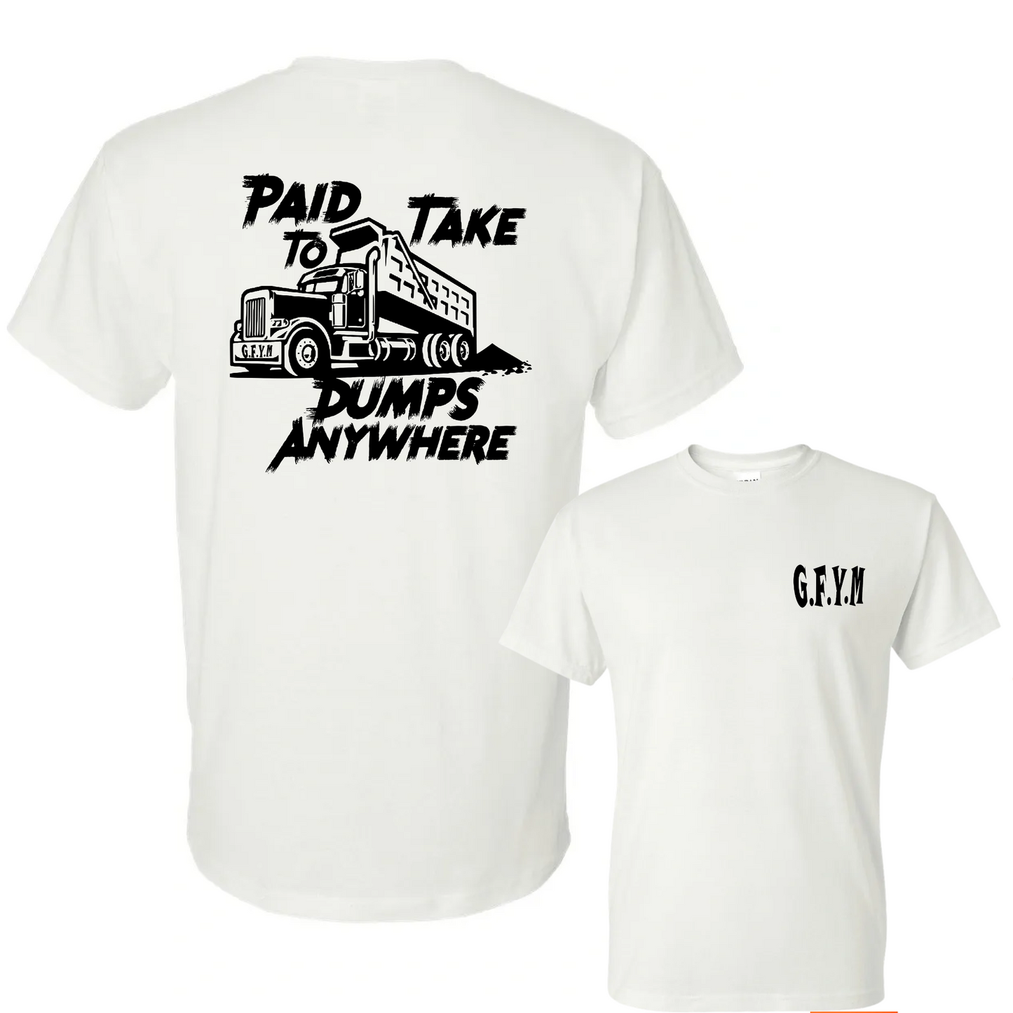 Paid to take dumps Classic Tee