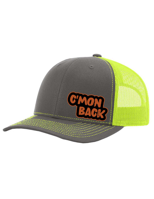 C'MON BACK Leather Patch Richardson 112 Trucker Hat