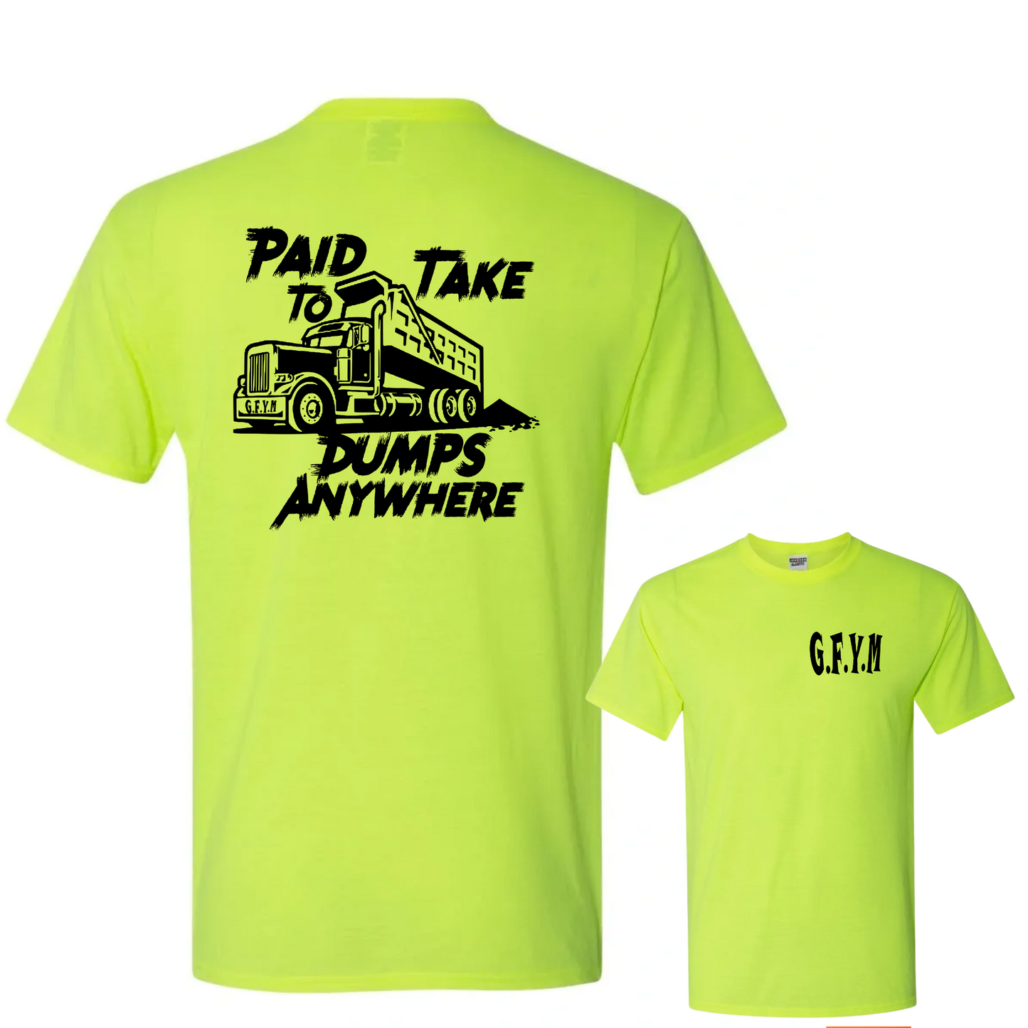 Paid to take dumps Classic Tee