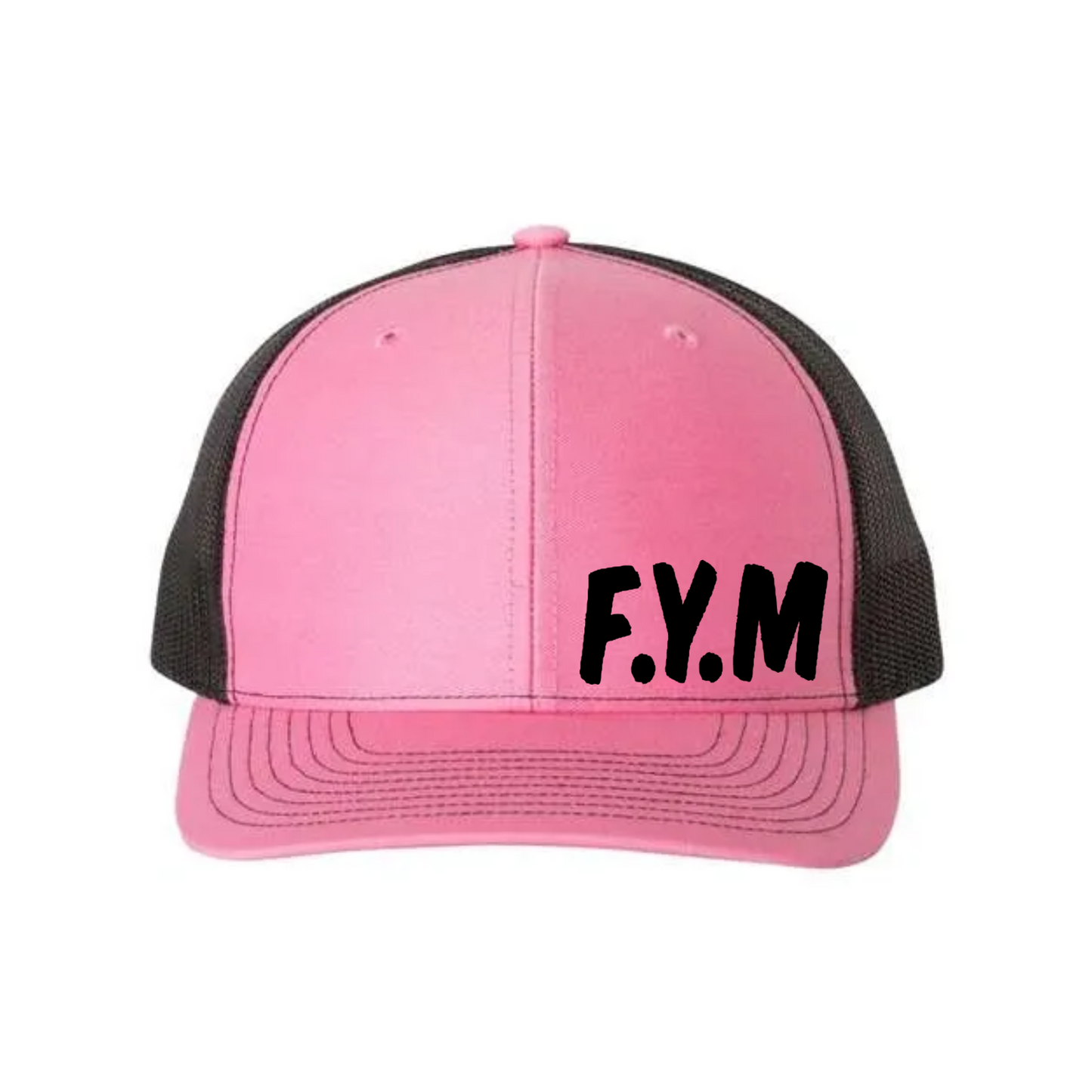 F.Y.M Embroidered Richardson 112 Trucker Hat