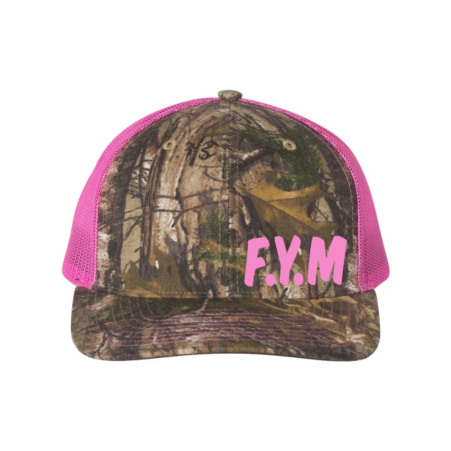 F.Y.M Embroidered Richardson 112 Trucker Hat