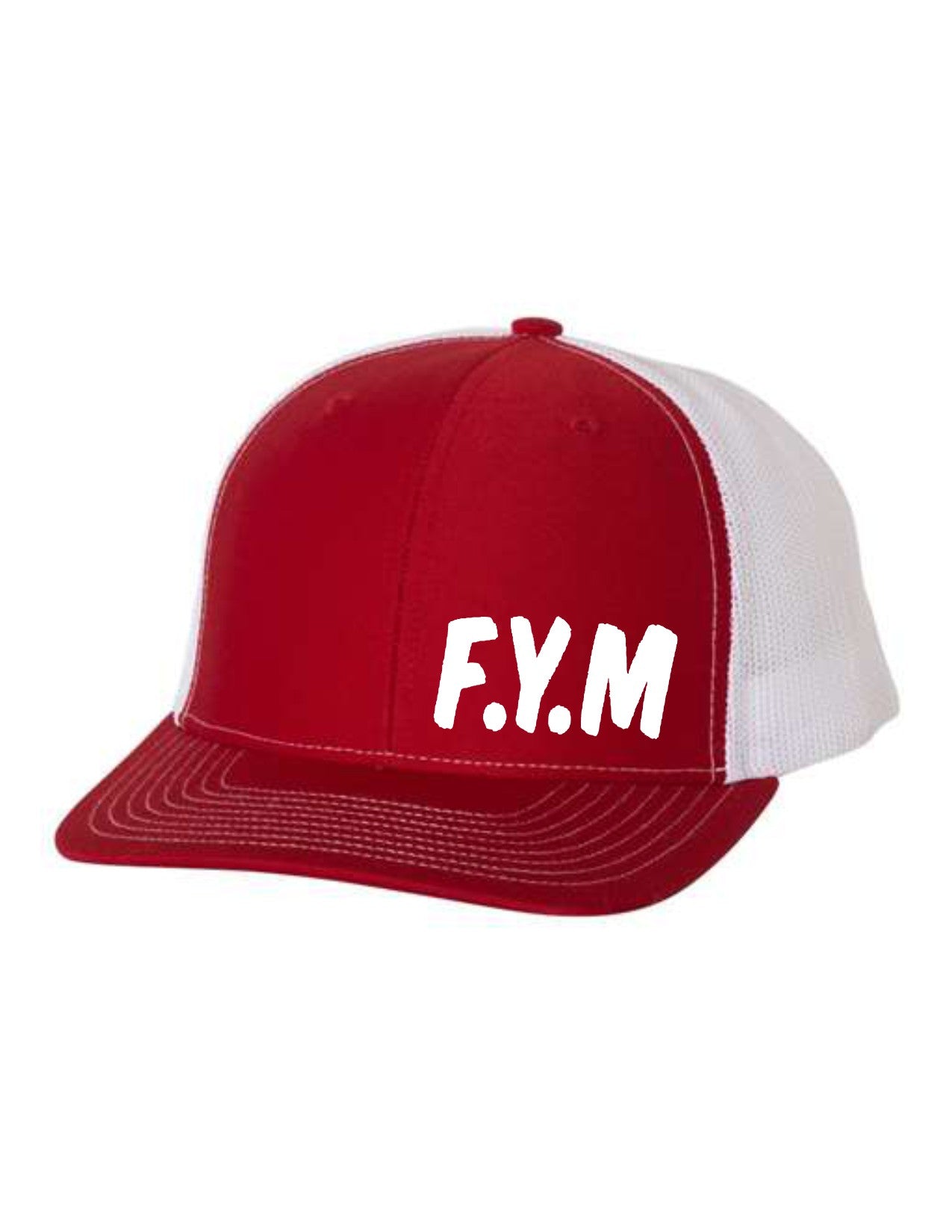 F.Y.M Embroidered Richardson 112 Trucker Hat