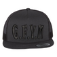 GFYM 3D Puff Blackout Embroidered Hat