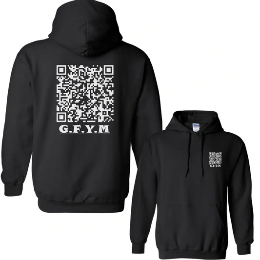 GFYM QR Code Hoodie