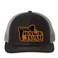 GFYM HAWK TUAH Richardson 112 Trucker Leather Patch Hat