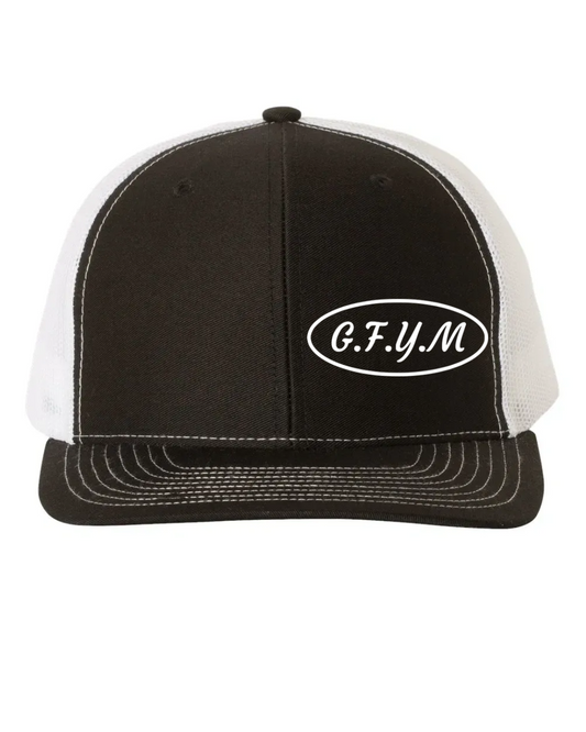 BIG DAD Size G.F.Y.M  Side Oval Richardson 112 Trucker Hat