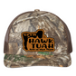 GFYM HAWK TUAH Richardson 112 Trucker Leather Patch Hat