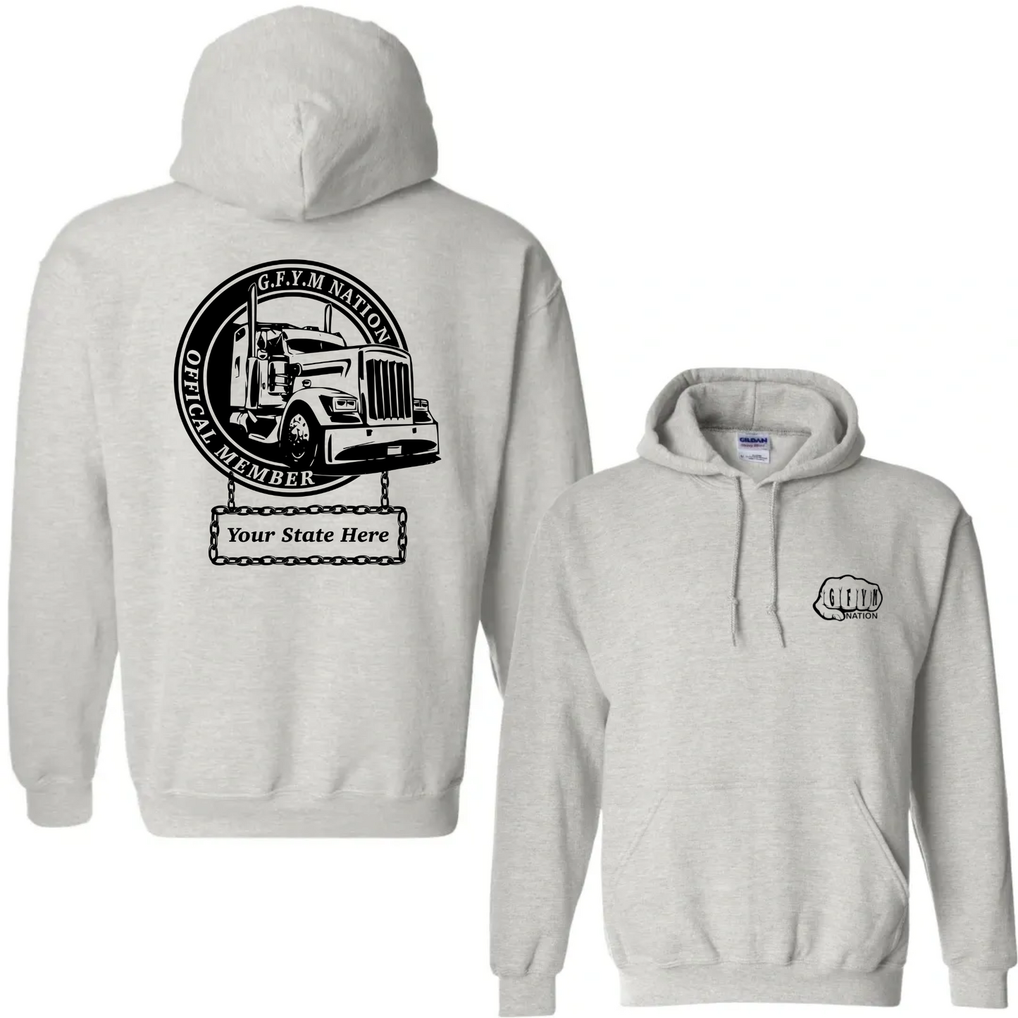 GFYM (With Your State) State Member Hoodie