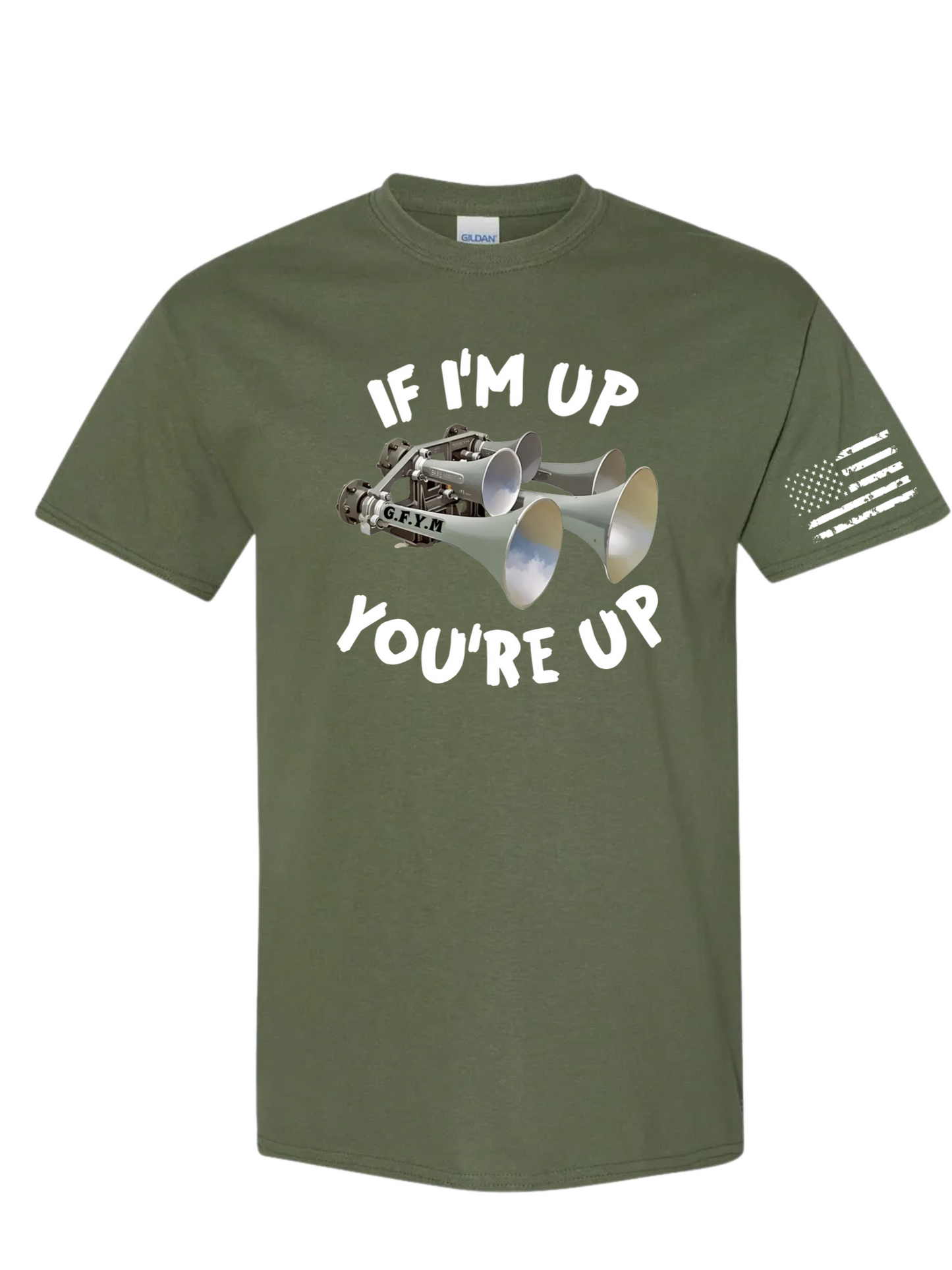 If I'm Up You're Up Leslie train horn Classic Tee